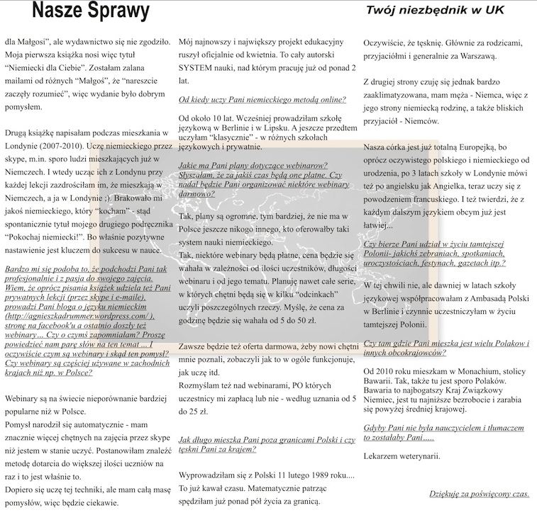 nasze sprawy 5