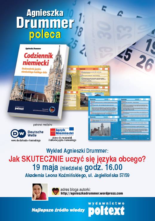 Plakat wykład w ALK